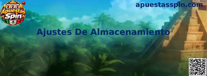 Ajustes De Almacenamiento en Apuestas Spin