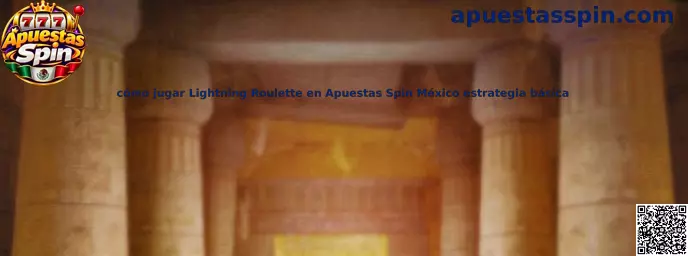 Imagen ilustrativa de Lightning Roulette para una guía sobre el tablero, los números especiales y las apuestas en Apuestas Spin México