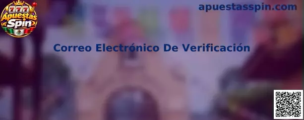 Correo Electrónico De Verificación en Apuestas Spin